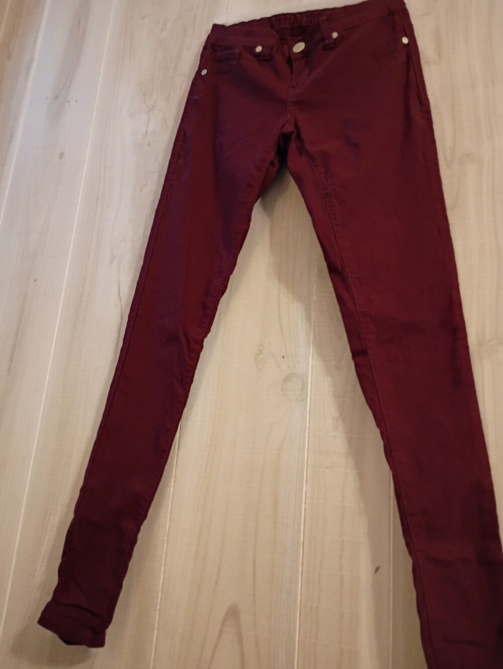 Burgundy VIP Jeans